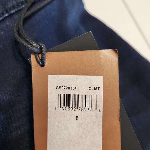 Jen7 7 For All Man Kind Comfort Skinny Navy Blue Pull On Jeans Size 6 Stretch - Picture 10 of 11